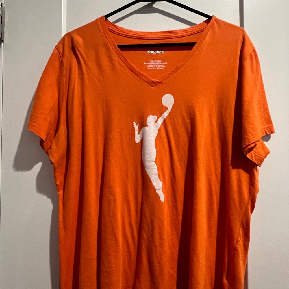 Fanatics Orange Basketball Graphic Tee